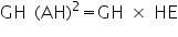 Double click to edit «math xmlns=¨http://www.w3.org/1998/Math/MathML¨»«mi mathvariant=¨normal¨»GH«/mi»«mo»§nbsp;«/mo»«mo»(«/mo»«mi mathvariant=¨normal¨»AH«/mi»«msup»«mo»)«/mo»«mn»2«/mn»«/msup»«mo»=«/mo»«mi mathvariant=¨normal¨»GH«/mi»«mo»§nbsp;«/mo»«mo»§#215;«/mo»«mo»§nbsp;«/mo»«mi mathvariant=¨normal¨»HE«/mi»«/math»